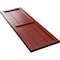 Ekena Millwork True Fit PVC, Three Board Framed Board-n-Batten Shutters, Fire Red, 16 1/8W x 32H, PR TFP101BF16X032BR - alternate 6